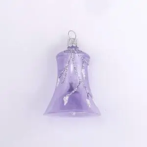 Ozdoba šeříková metalická zvonek